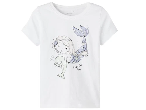 Name It bright white t-shirt havfrue